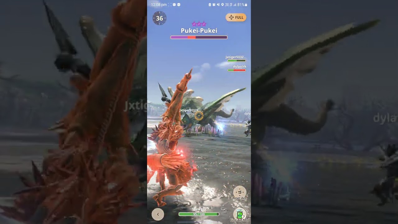 [Multiplayer Hunt] Monster Hunter Now - 8* Pukei Pukei ft Jxtiger dylanlrk