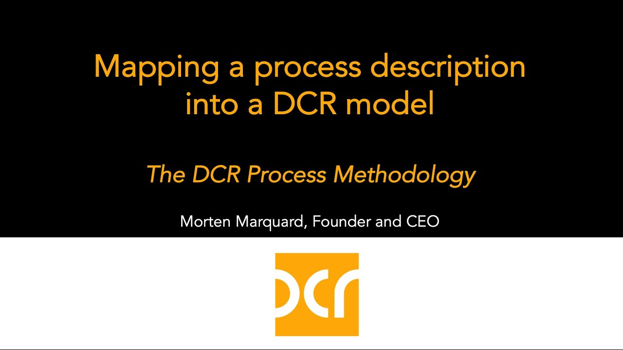 Expense Report demo - DCR Process Methodology Walkthrough