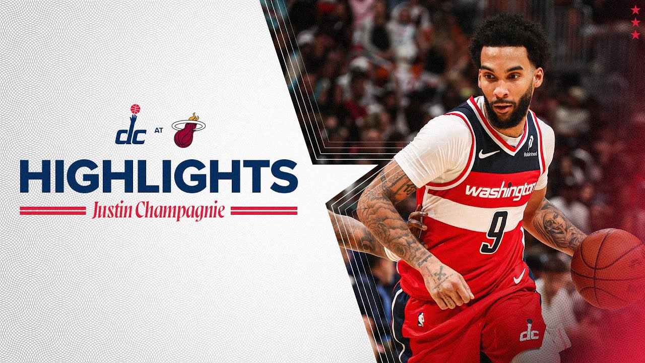 Justin Champagnie scores 27 points at Miami Heat | 4.13.25