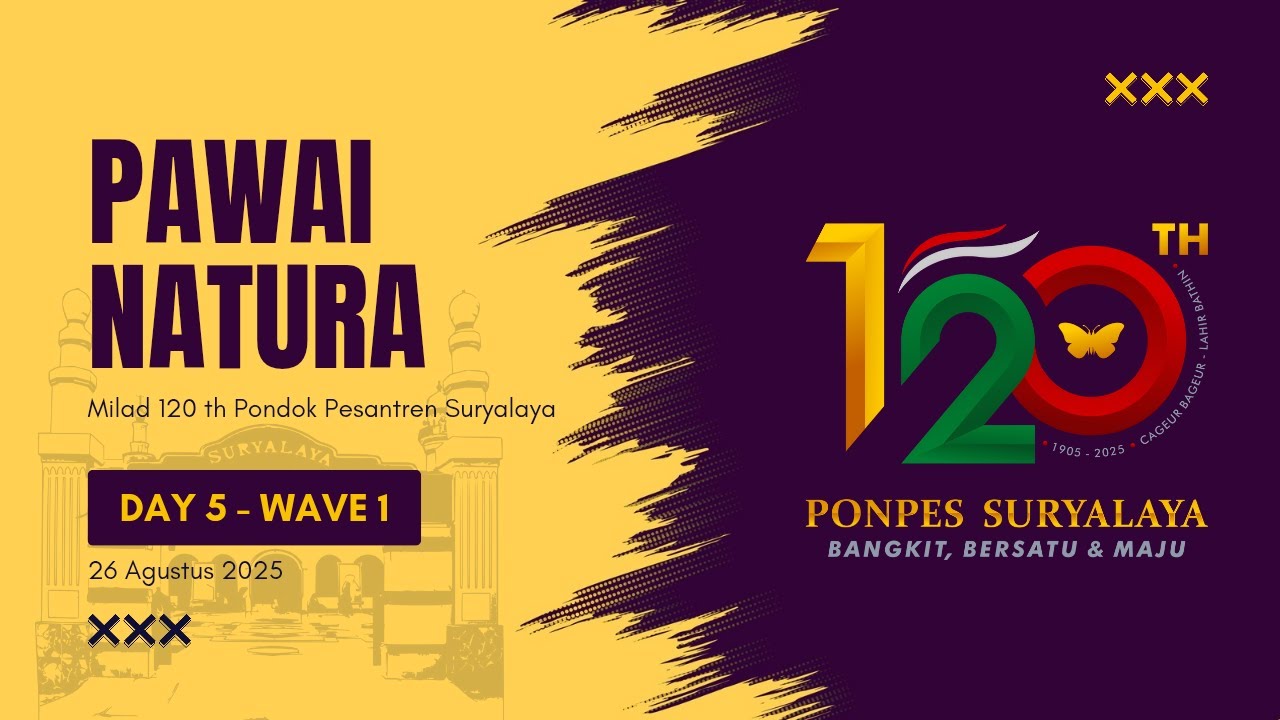 Pawai Natura | Hari 5 - Gelombang 1 | Milad ke-120 Pondok Pesantren Suryalaya