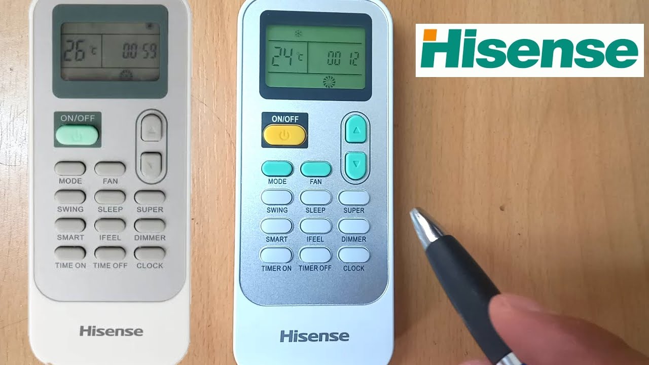 Подробное объяснение контроллера кондиционера Hisense, полное объяснение.