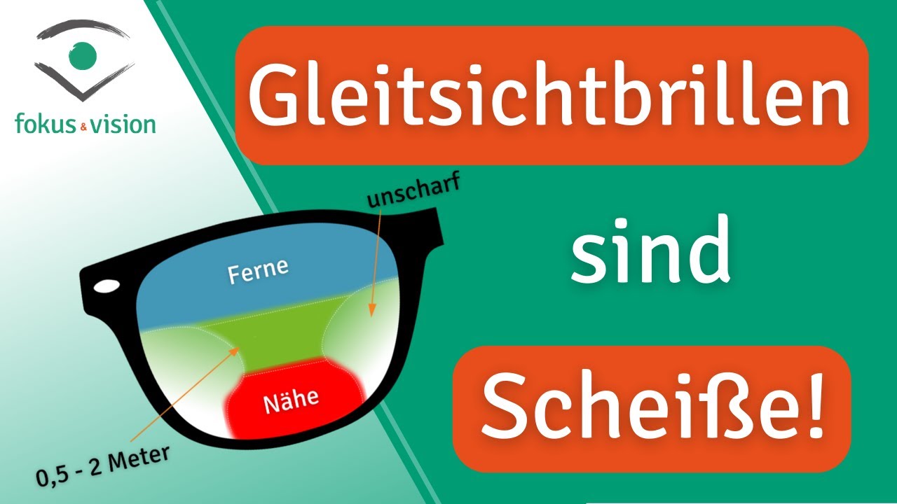 Probleme mit Gleitsichtbrillen: woher sie kommen können und was du beachten kannst