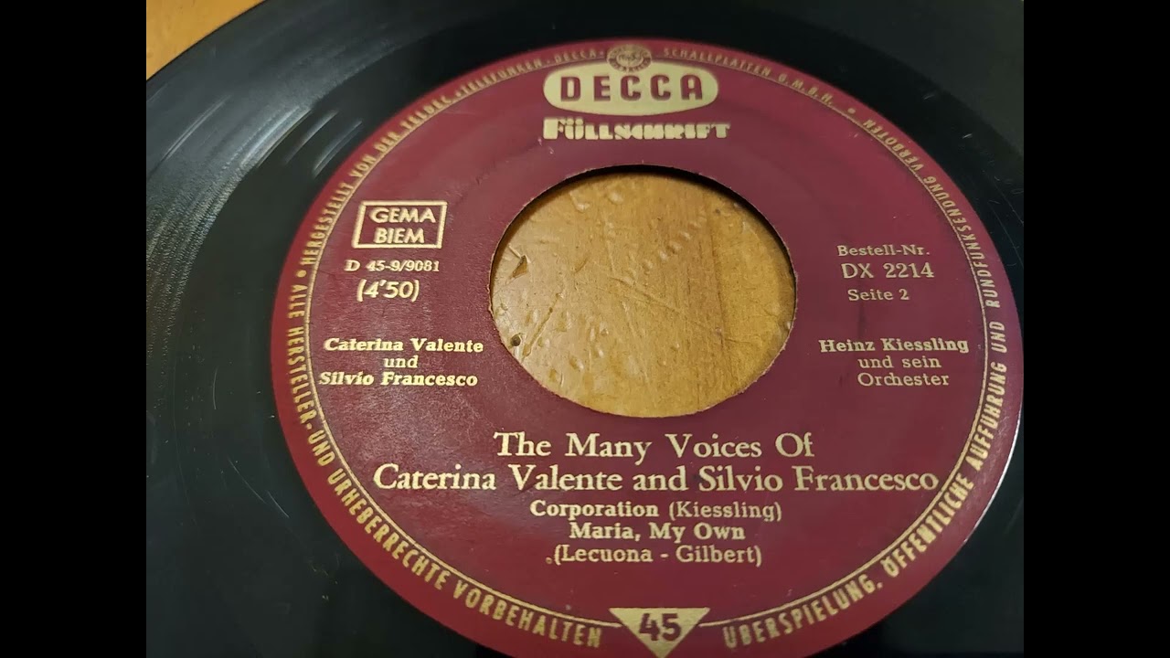 Caterina Valente and Silvio Francesco - Corporation
