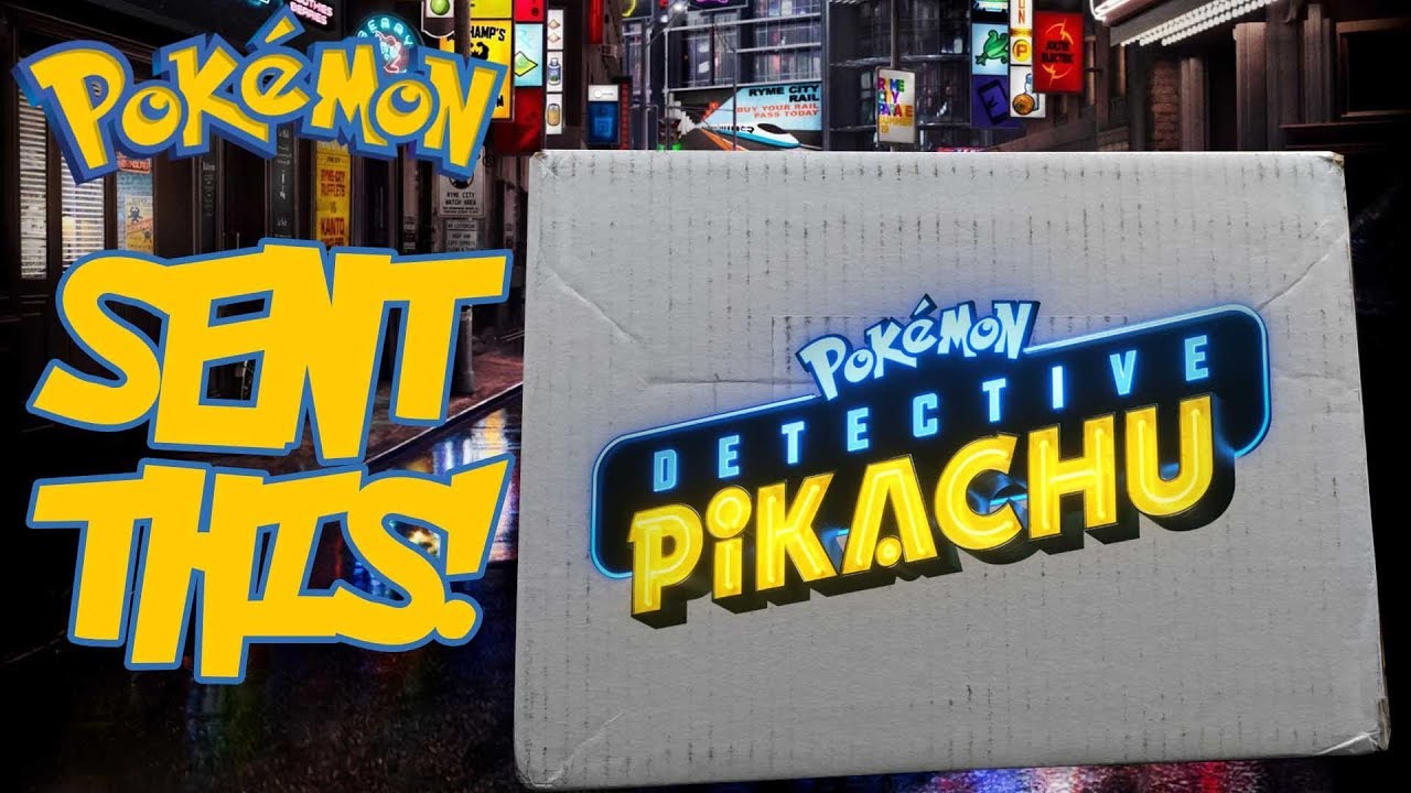 The Pokemon Company Sent Us Detective Pikachu Pokemon Cards!