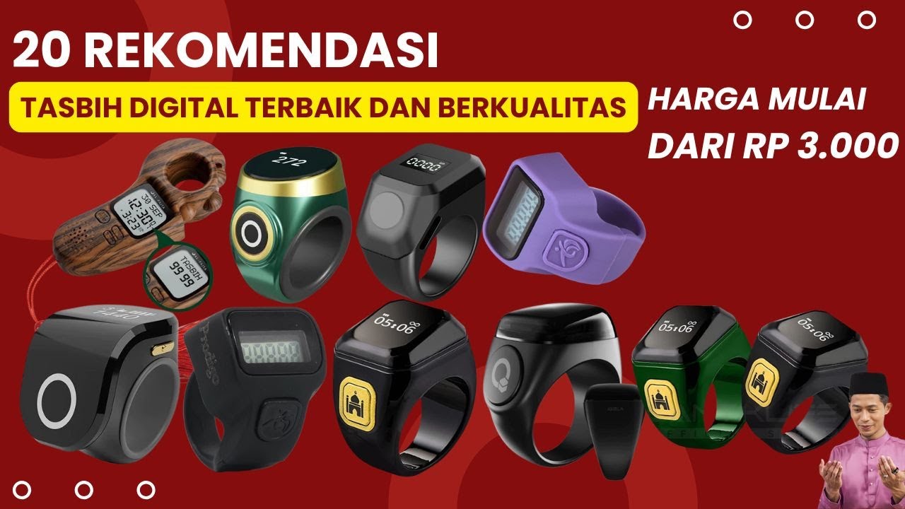 20 Rekomendasi Tasbih Digital Terbaik dan Berkualitas