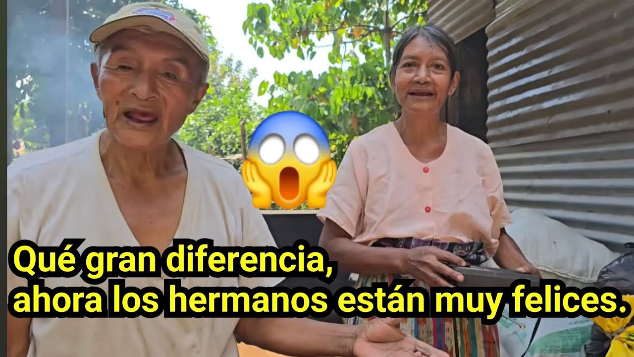 😱Qué gran diferencia, ahora los hermanos están muy felices.😱