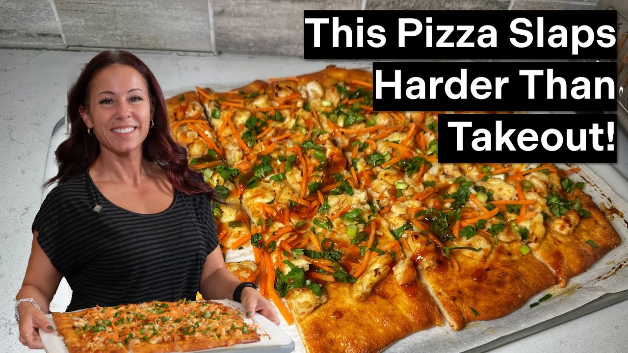 👉 ✨ THAI CHICKEN PIZZA | Sweet, Spicy & Macro-Friendly