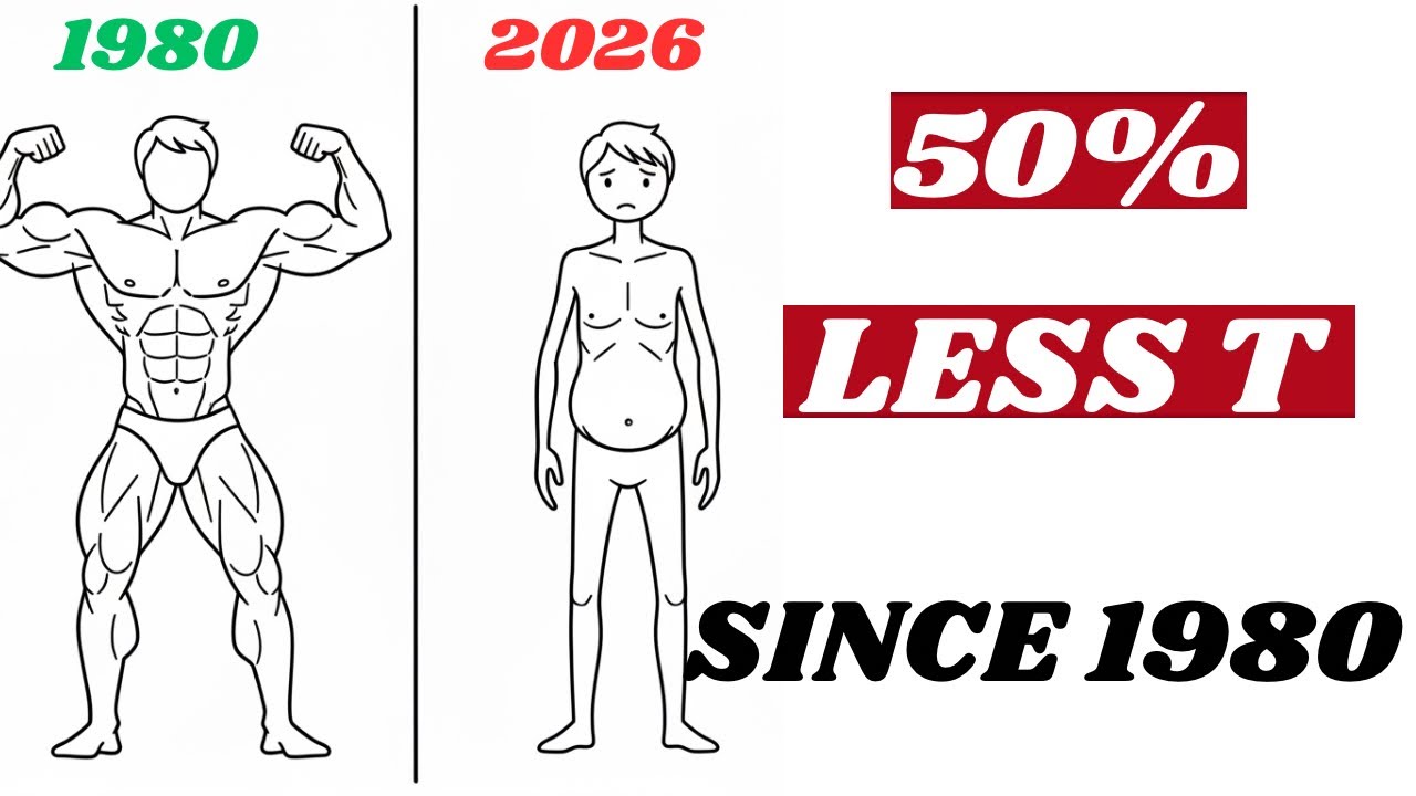 The Testosterone CRISIS: Why Modern Men Are HALF The Man Their Grandfathers Were