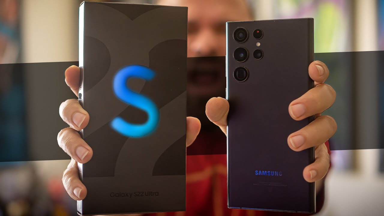 Samsung Galaxy S22 Ultra Primeiras impressões com Fotos e vídeos Unboxing