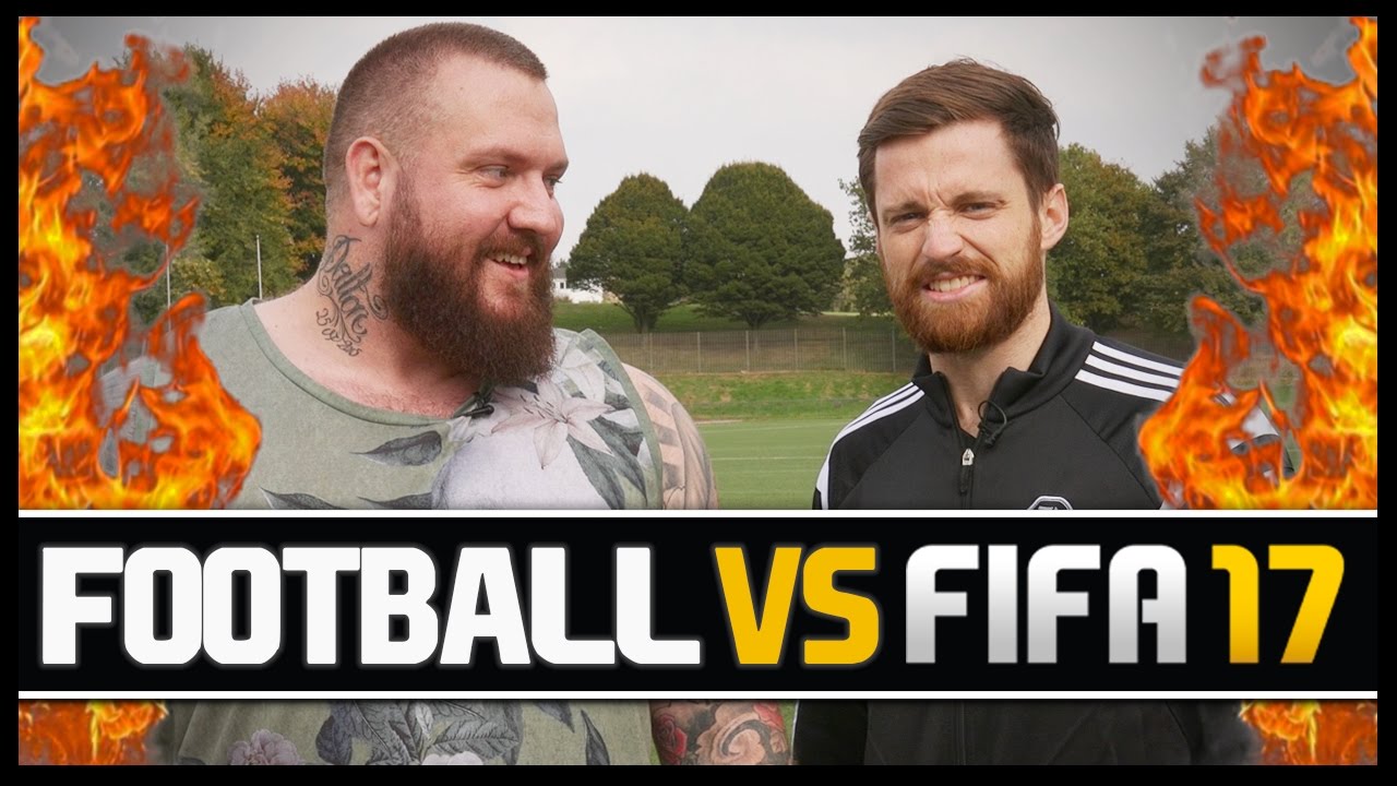 FOOTBALL VS FIFA WITH TRUE GEORDIE!