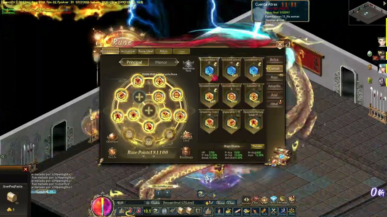 150 CADENAS EN 8 MINUTOS