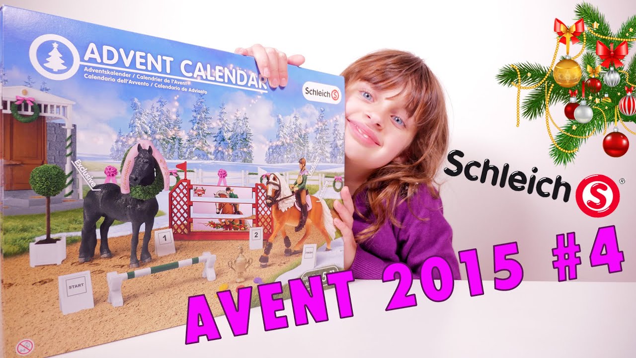 [SCHLEICH] Calendrier #4 de l'Avent 2015 - Studio Bubble Tea unboxing Advent Calendar
