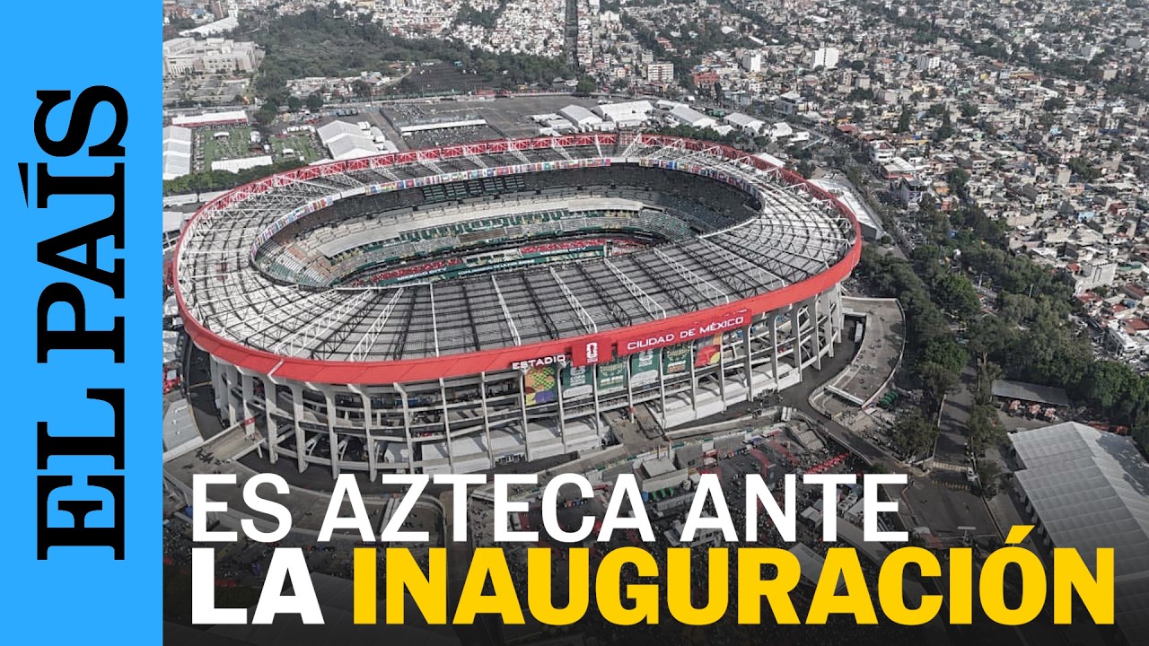 INAUGURACI&Oacute;N MUNDIAL | Aficionados comienzan a ingresar al ESTADIO AZTECA entre PROTESTAS sociales