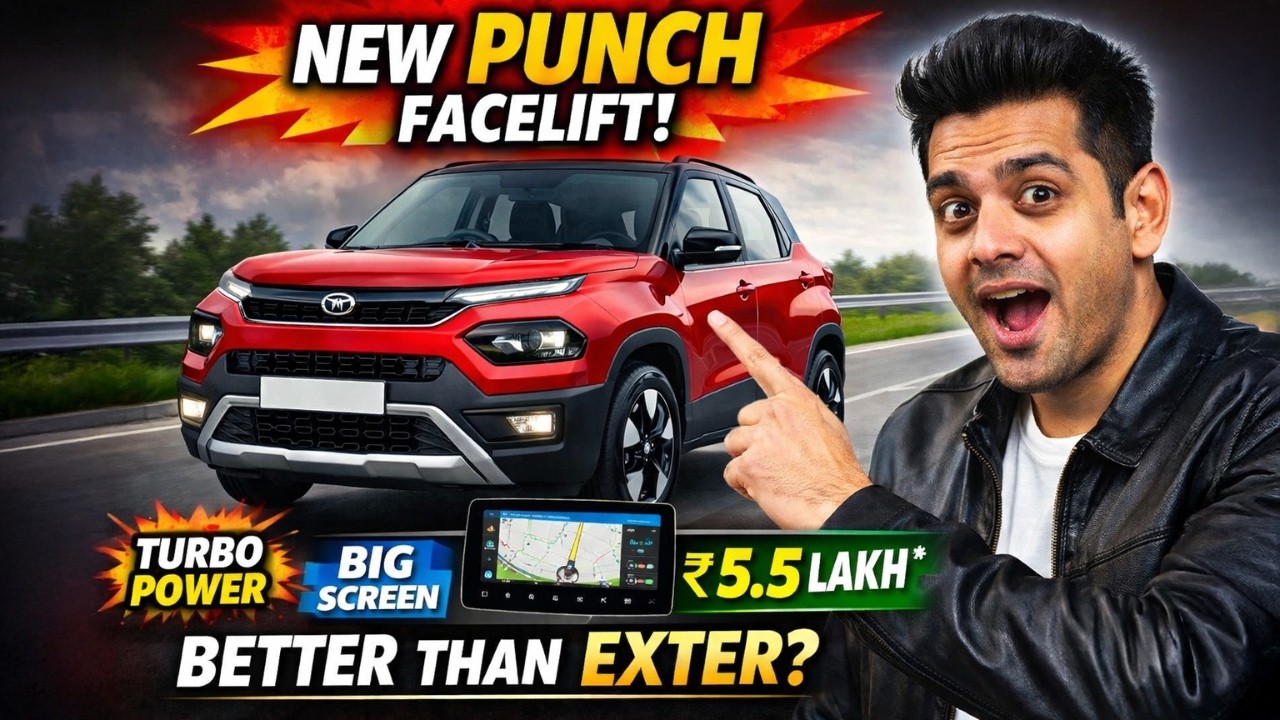 India ki Favorite Punch Facelift Launched #tata