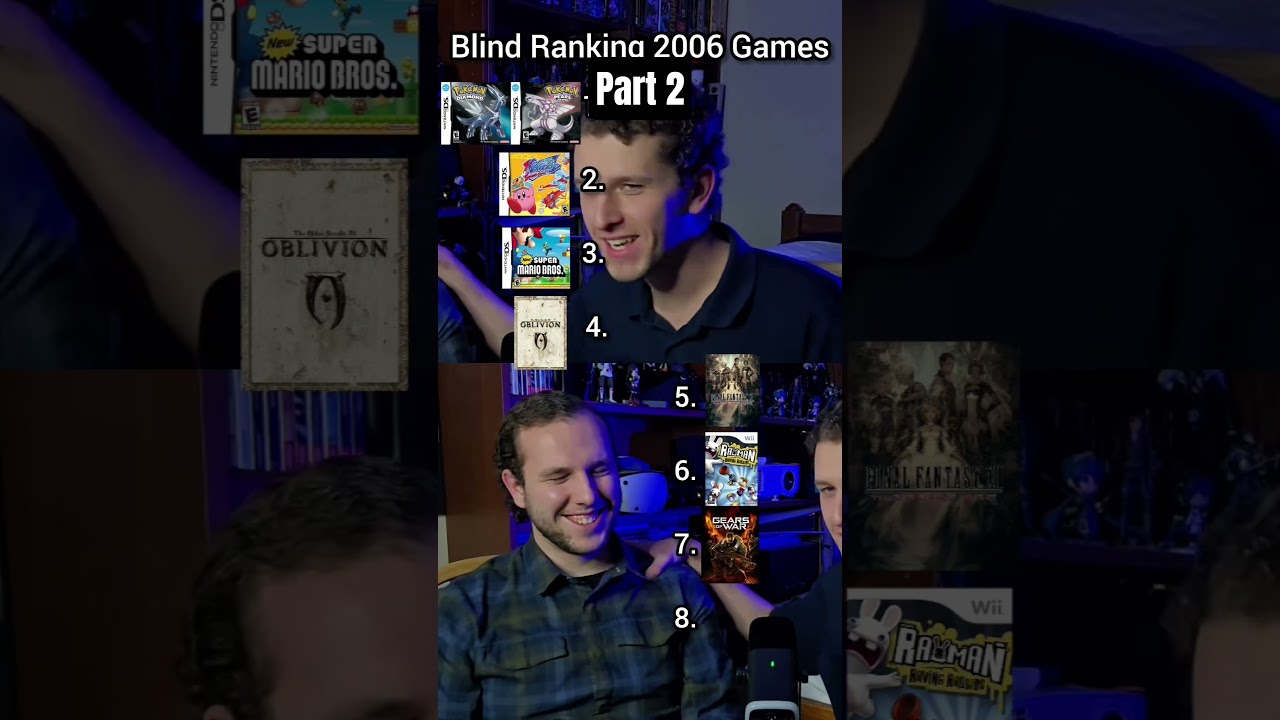 Часть 2. Слепой рейтинг игр 2006 года! Это был еще один замечательный год для игровой индустрии!