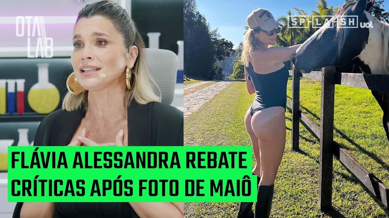 Flávia Alessandra sobre críticas após foto de maiô: 'Precisamos nos unir'