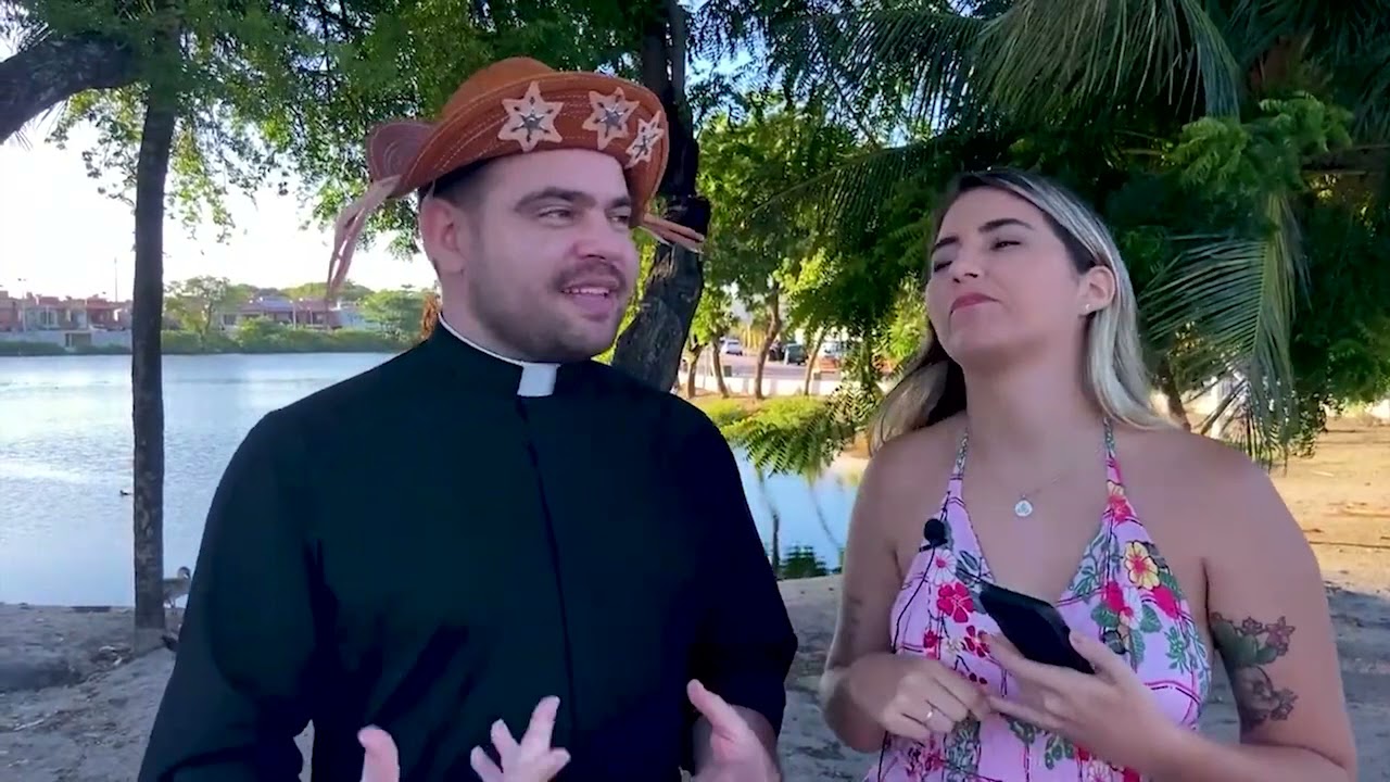 Respeita Meu Sert&atilde;o: Mari Cavalcante reencontra Padre Marcos Ronney