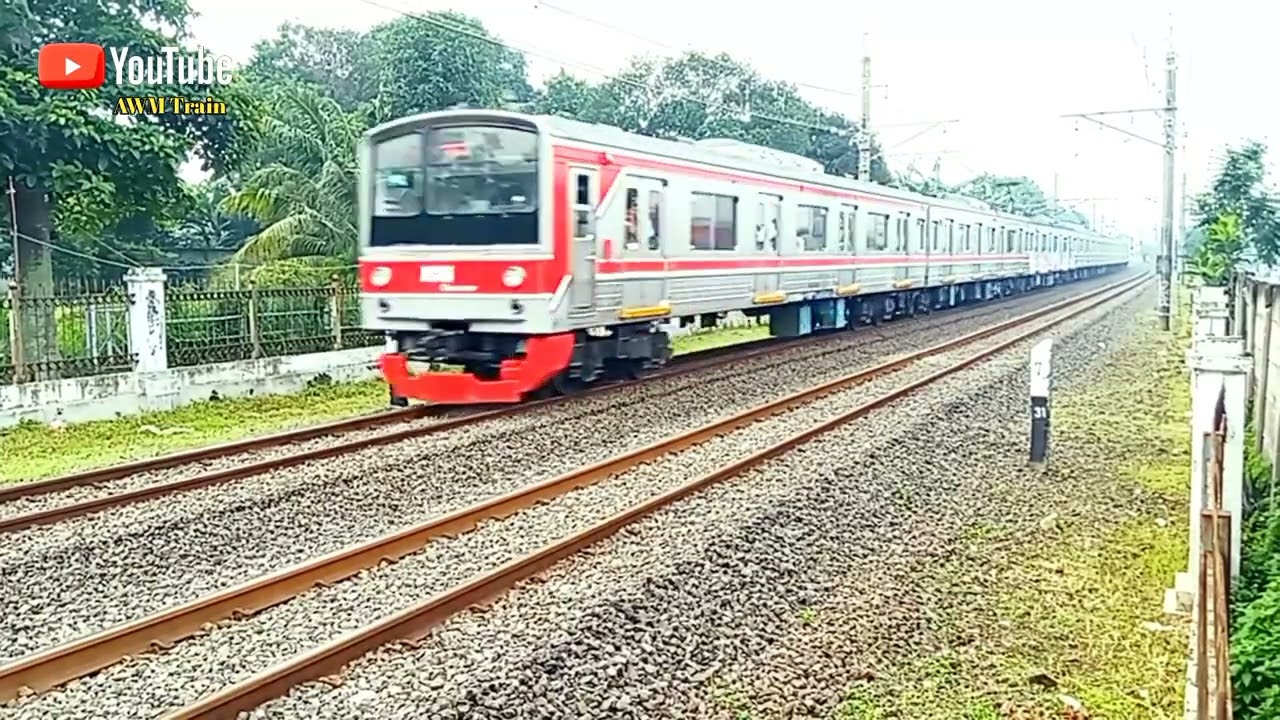 Langsung Muncul ❗ KRL CLI -225 Buatan INKA Disusul KRL JR 205 Dan TM 6000 Jalur Tersibuk Pagi Hari.
