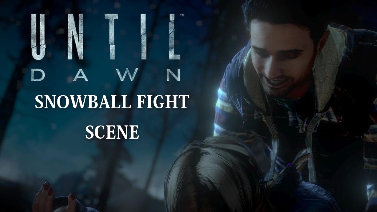 До рассвета — Сцена снежного боя — Джессика и Майк