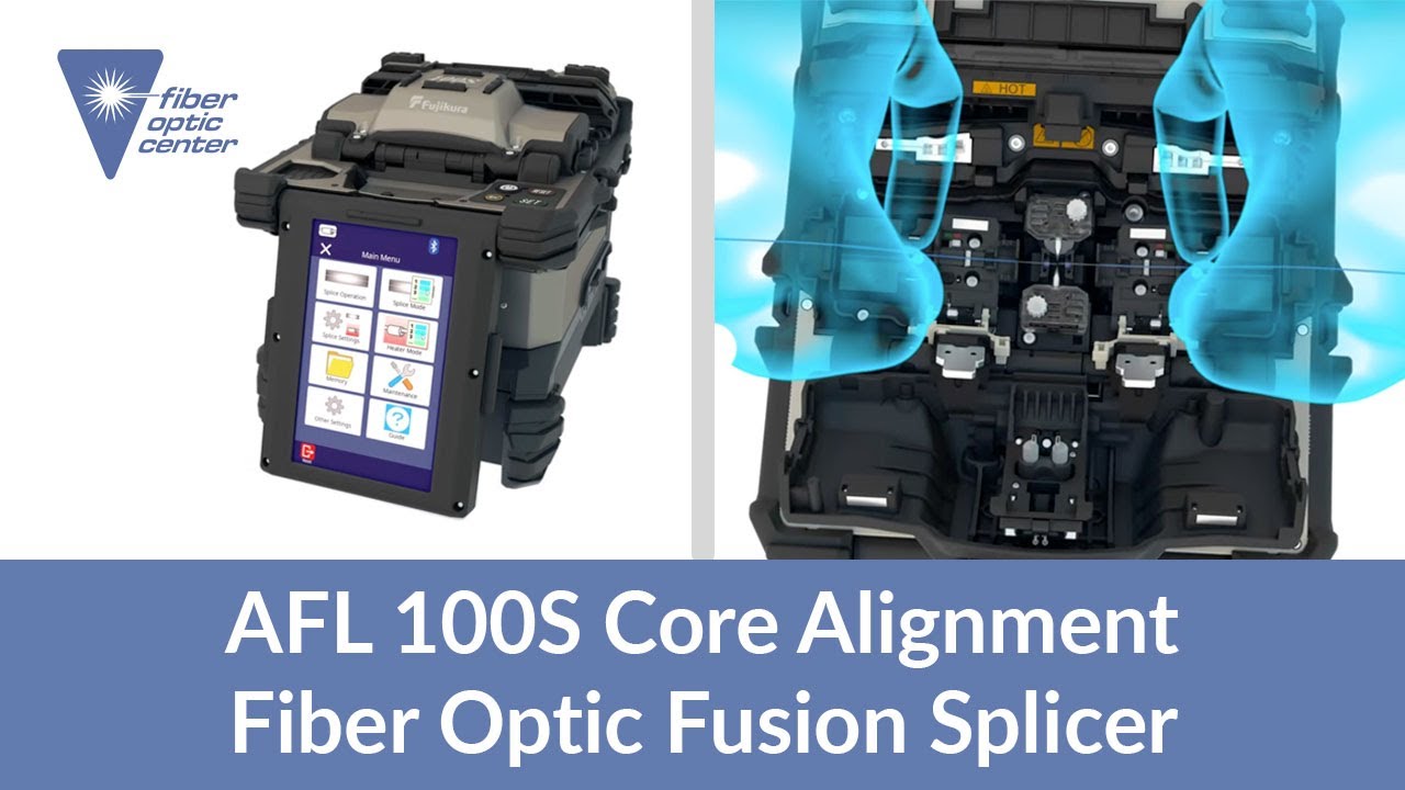 AFL 100S Core Alignment Fiber Optic Fusion Splicer - Available from Fiber Optic Center