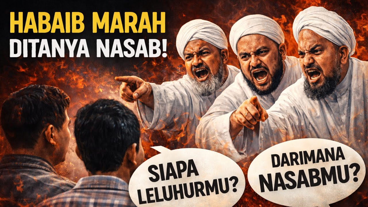 Dikritik Nasabnya Kok Marah-marah ?!