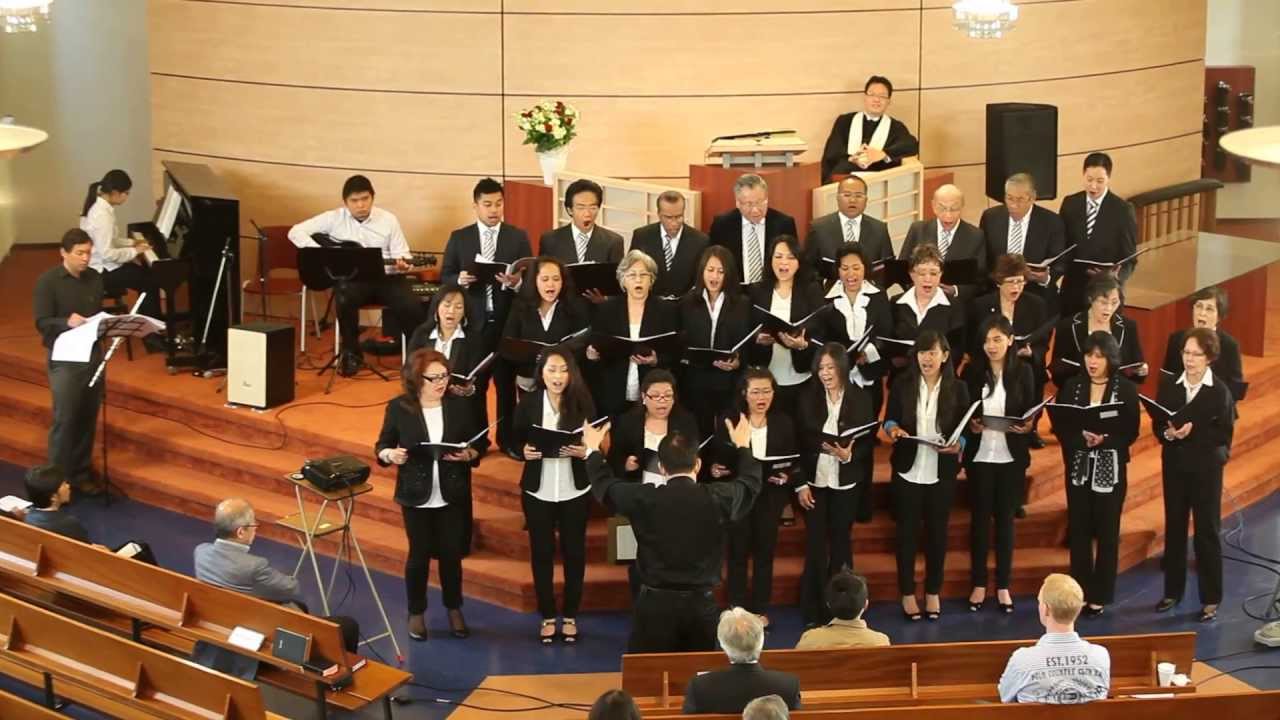 GKIN Amstelveen koor zingt : I Will Serve the Lord All My Days