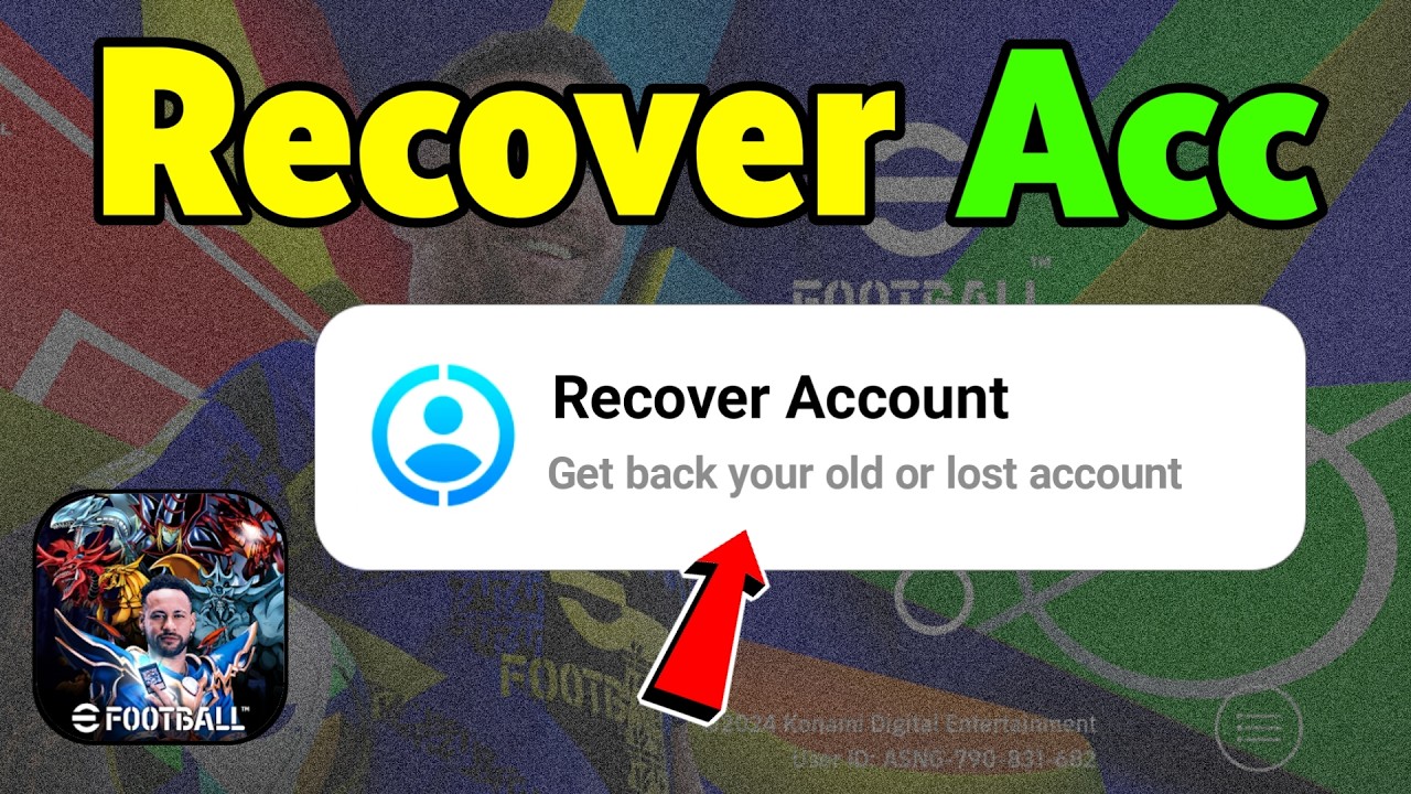 How To Recover Account and Log In on Efootball