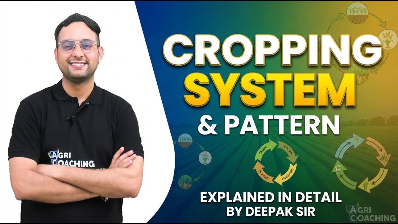 Concept to Selection – Day 1 | Cropping System vs Cropping Pattern (Clear in 15  Min)