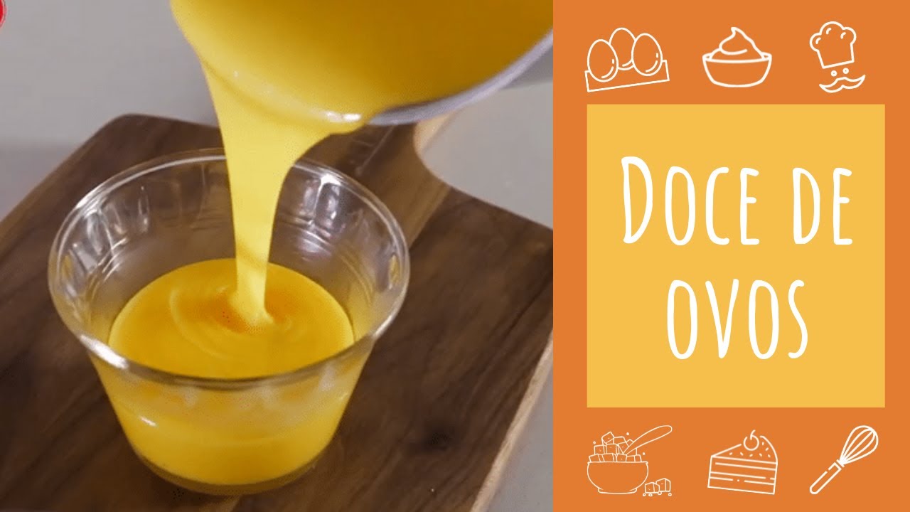Como fazer Doce de Ovos / Ovos moles (receita f&aacute;cil) - TeleCulin&aacute;ria