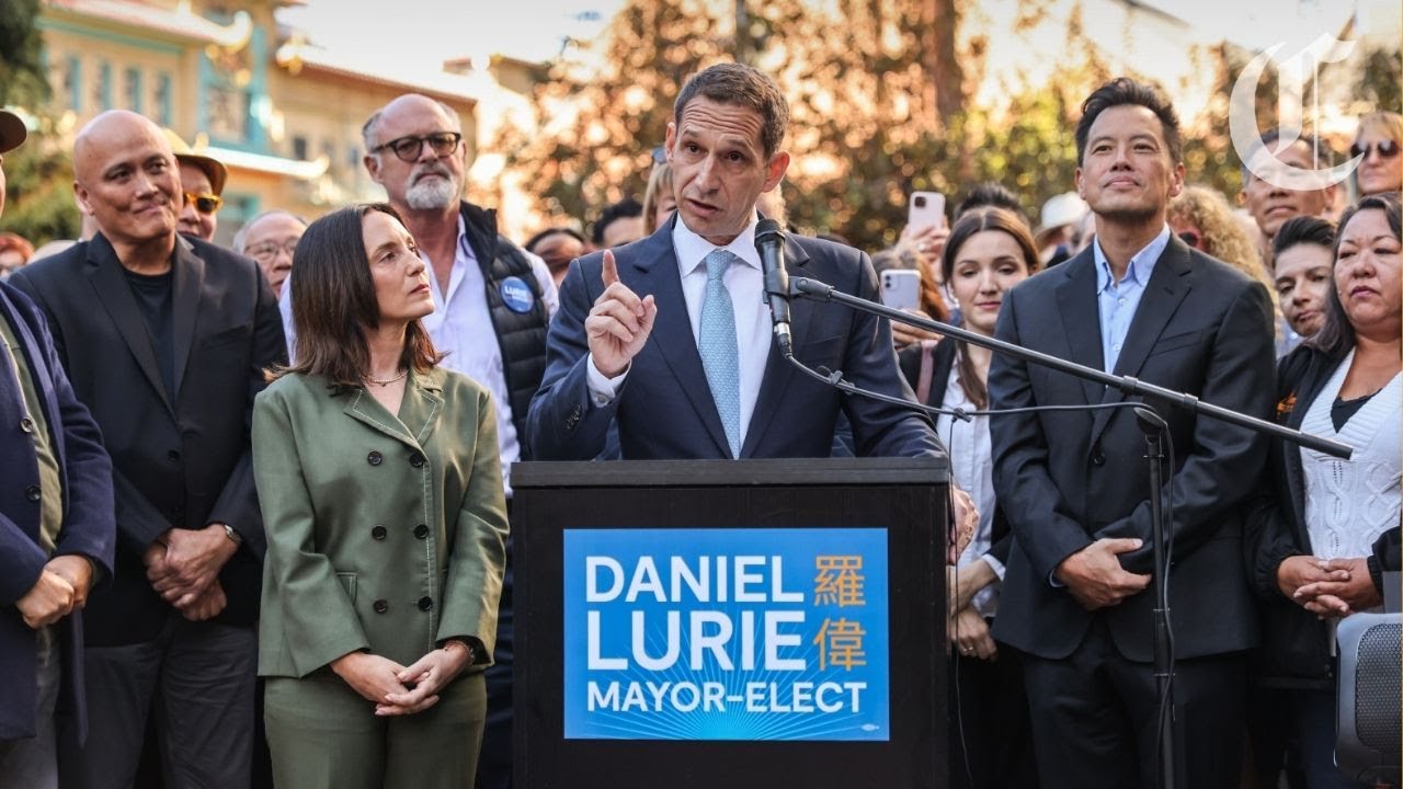 Daniel Lurie is San Francisco's new mayor-elect