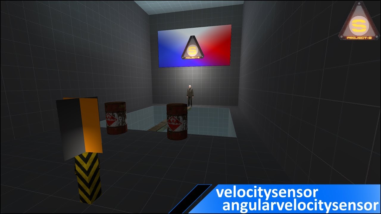 Векторная и Угловая скорость в Source engine (point_velocitysensor X point_angularvelocitysensor)