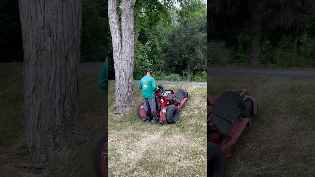 Ferris Z3X loves climbing hills🔥 Lawn Care - Landscaping #lawncare#landscaping
