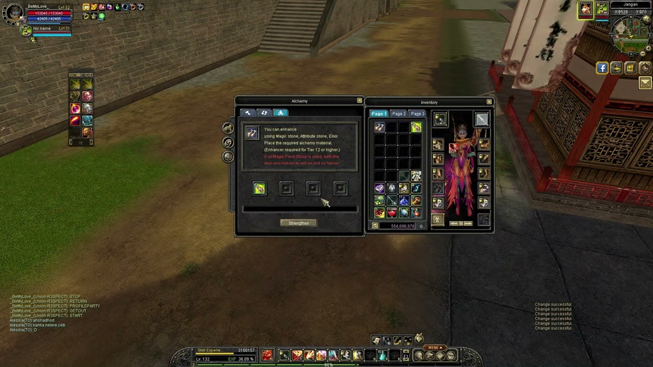 Silkroad Online iSRO Wheeling ULTIMATE EARRING - +34 STR - SunOfArges