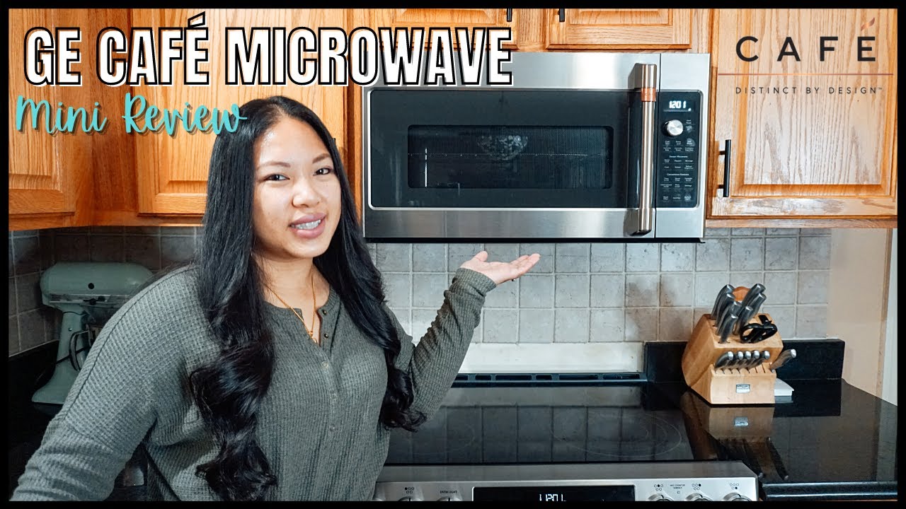 GE CAFE OTR MICROWAVE REVIEW | FIRST IMPRESSION REVIEW | CAFE APPLIANCES | EPISODE 1 | Bianca Figz