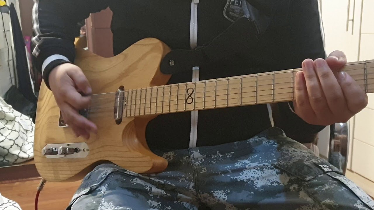 Flesh and blood Poison guitar cover