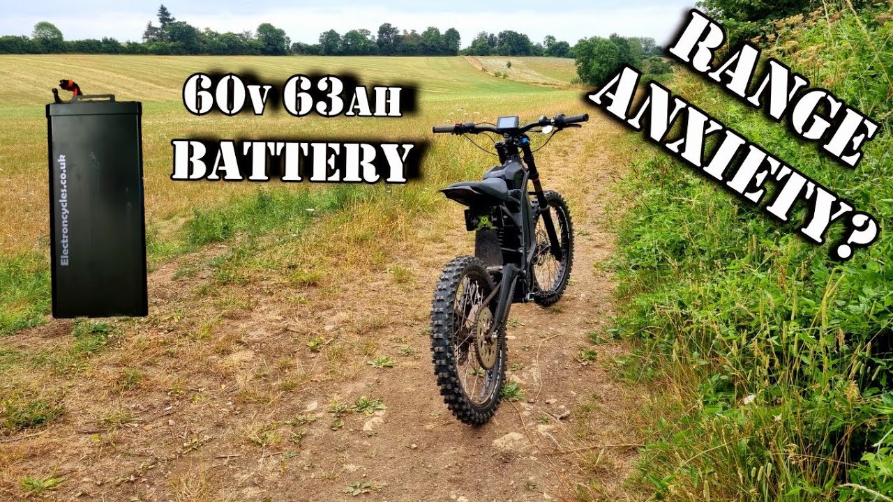 Sur-ron 60v 63ah Battery Range Testing