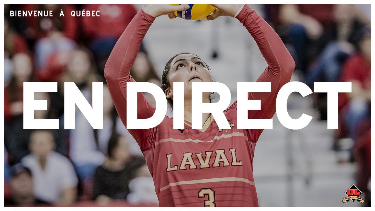 EN DIRECT | VOLLEYBALL F | McGill c. Rouge et Or