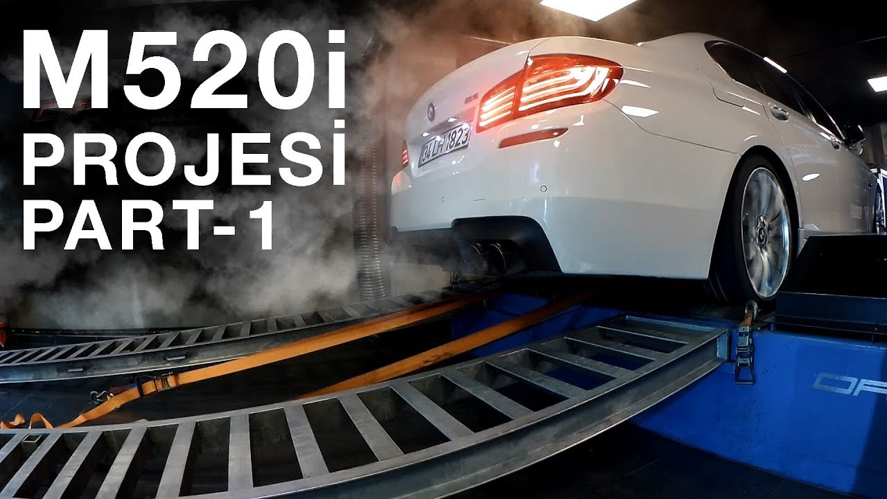 Yazılımla Kaç Beygir Oldu ? | M520i Projesi (Part-1) #dyno #performans