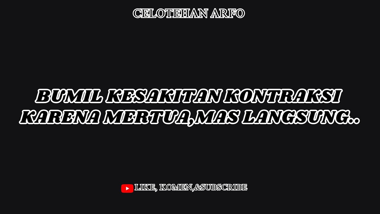 #341 ASMR HUSBAND ROLEPLAY INDONESIA|BUMIL KESAKITAN KONTRAKSI KARENA MERTUA,MAS LANGSUNG ⁉️