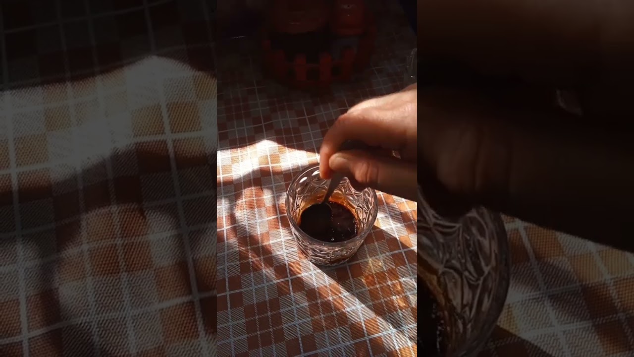 make coffee  ☕️  at home in a very easy way #food #youtube # coffee