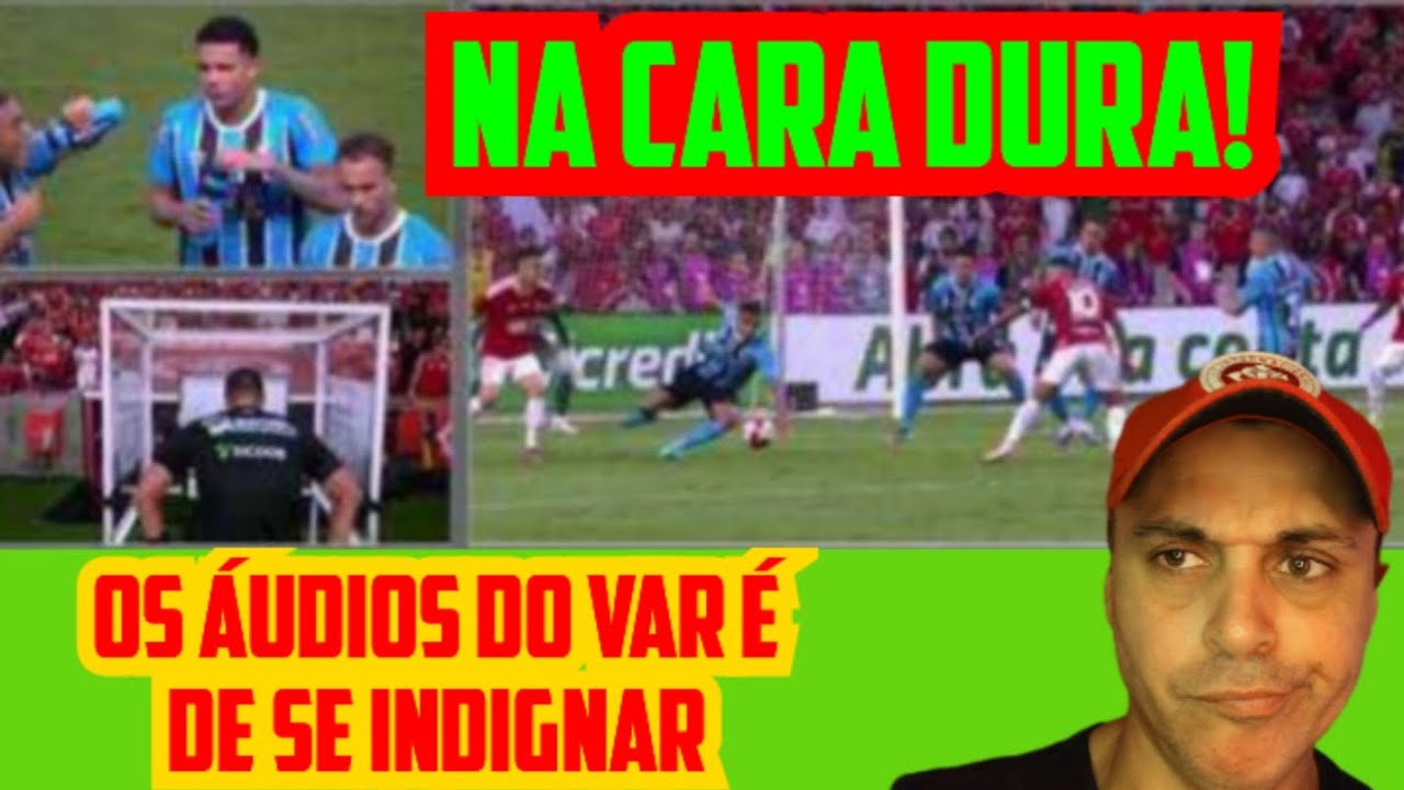 Tá difícil digerir os áudios nojentos do var