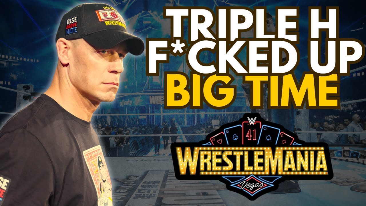 Концовка боя Джона Сины против Коди Роудса на WrestleMania 41 была просто ужасной