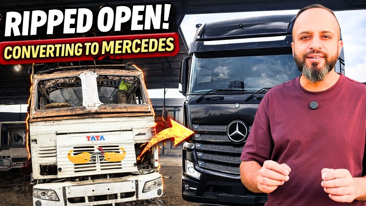 From Scrap to Super Luxury😱| R RajeshTruck🚘Will Look Like a Mercedes| EP5