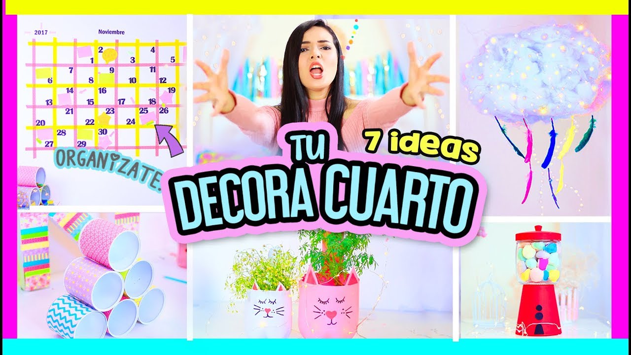 DECORACIÓN DE CUARTO / IDEAS FÁCILES! Cuarto de tus SUEÑOS - ROOM DECOR EASY