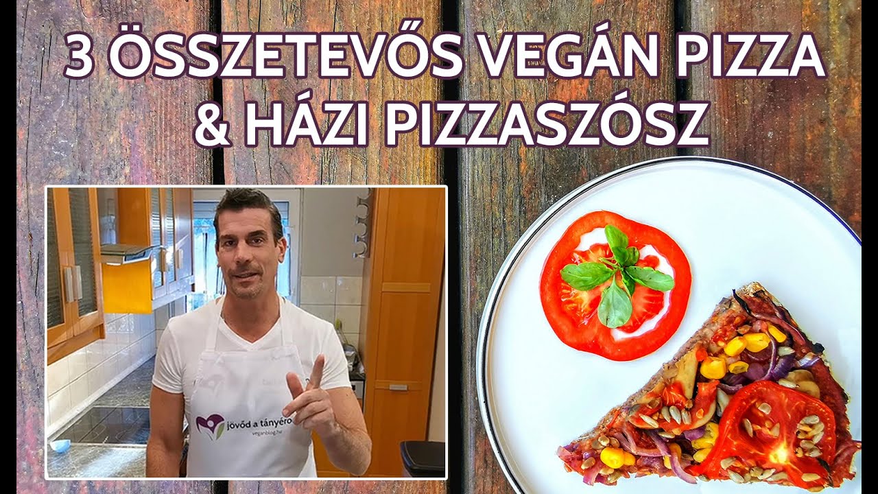 3 &ouml;sszetevős veg&aacute;n pizza &eacute;s h&aacute;zi pizzasz&oacute;sz | veganblog.hu