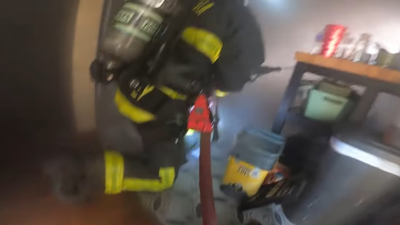 First Due Structure Fire with 