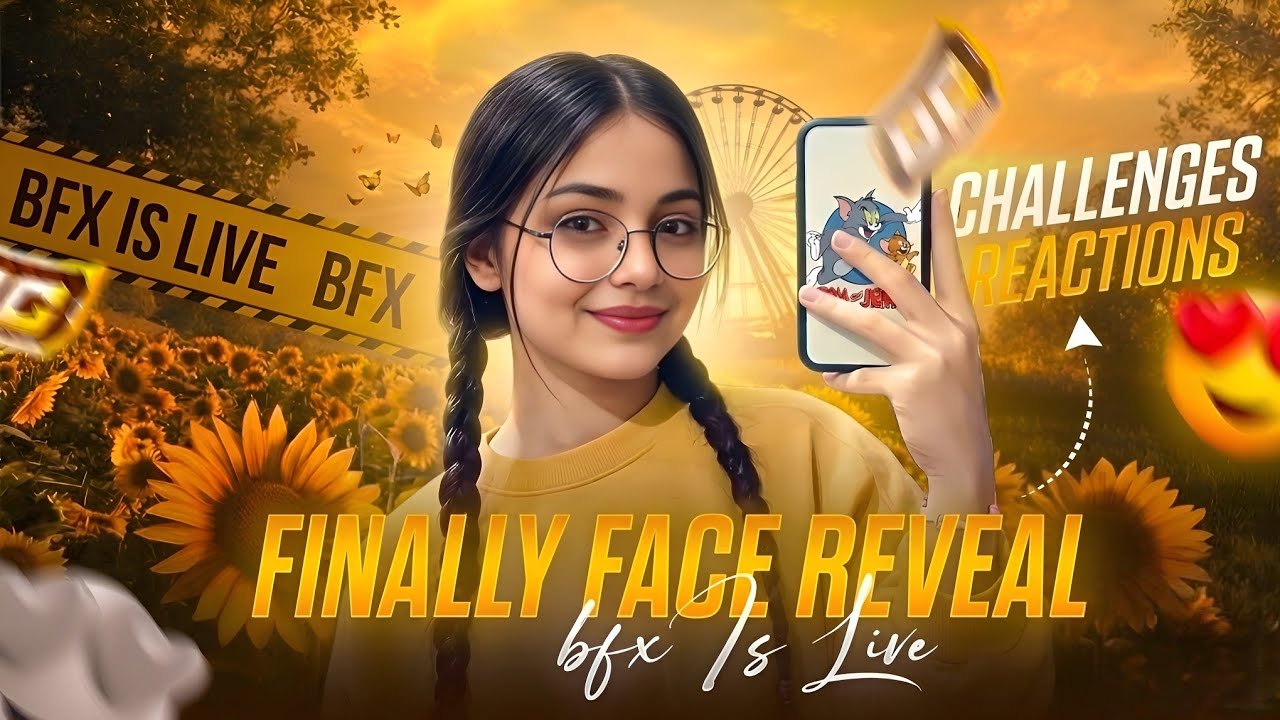 OMG 😳 BFX LIVE 🔴 FINALLY FACE REVEAL 😍 THE WAIT IS FINALLY OVER! 🤯 #girlgamer #facecam