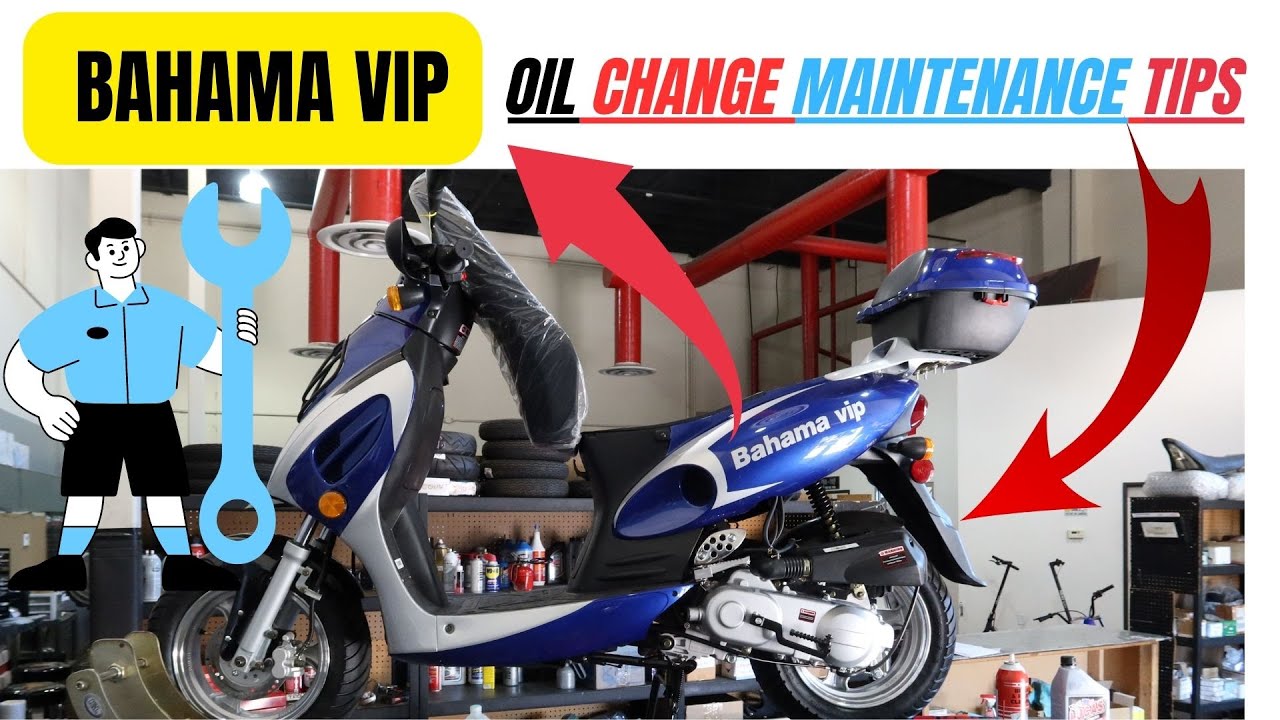 HOW TO MAINTAIN MY 50 SCOOTER | VITACCI VIP BAHAMA 50