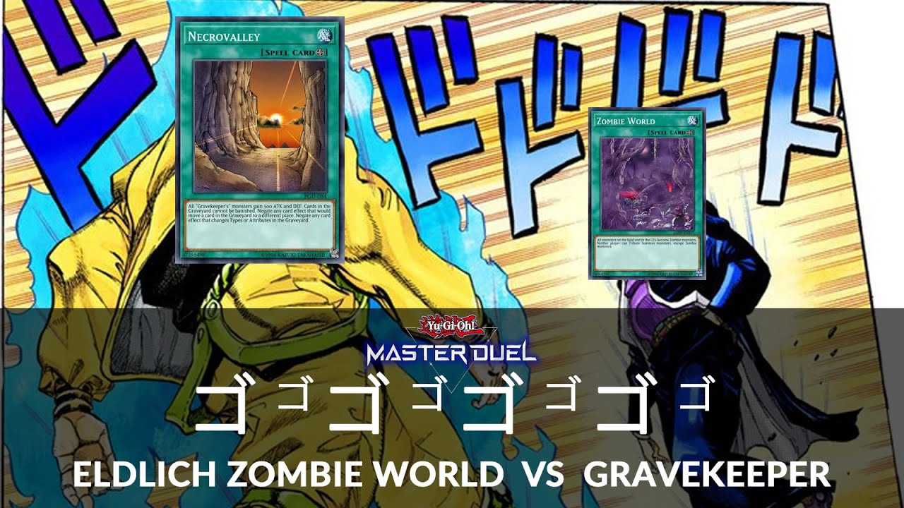 Zombie's ultimate enemy: Gravekeeper! Playing around Necrovalley | Master Duel - S4