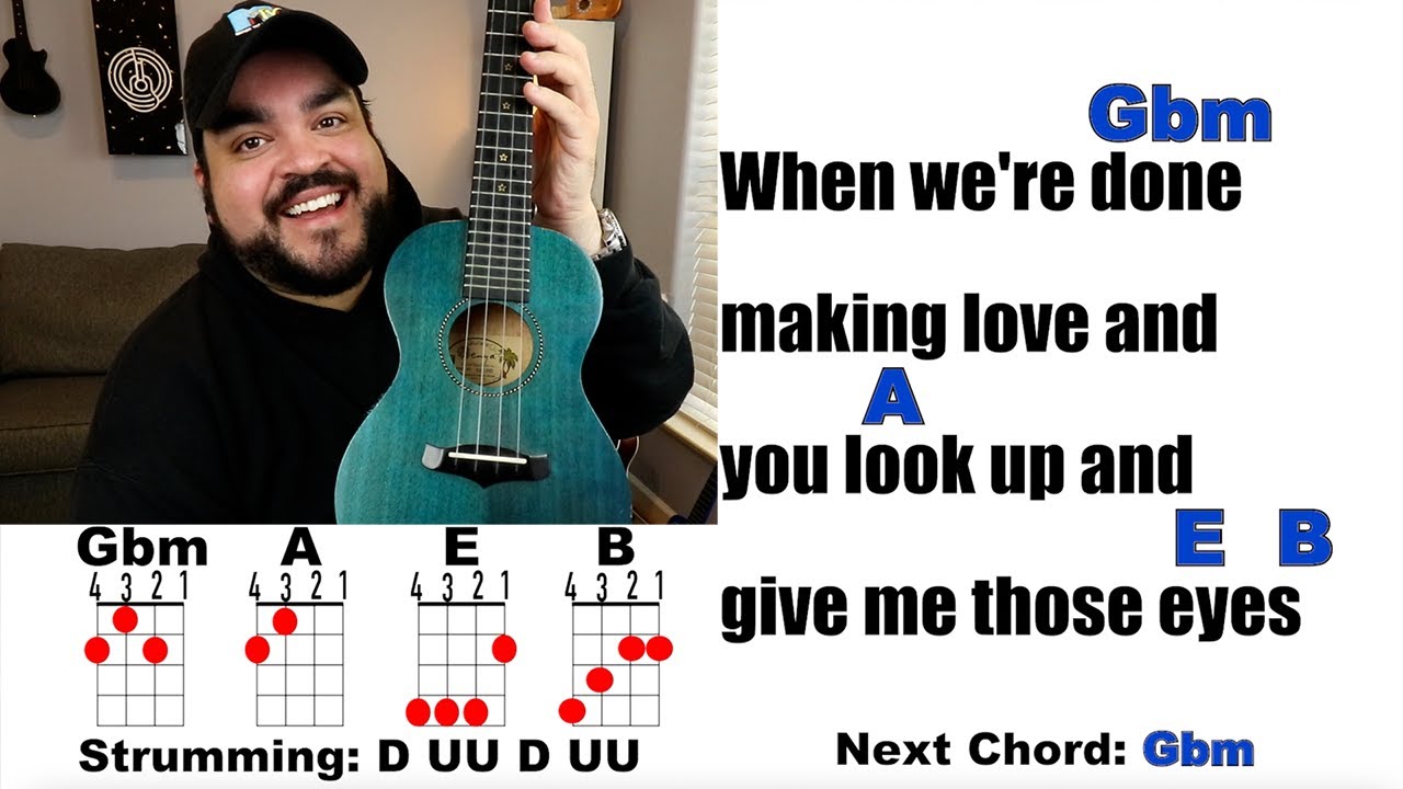 THOSE EYES - New West (Ukulele Play Along with Chords and Lyrics)